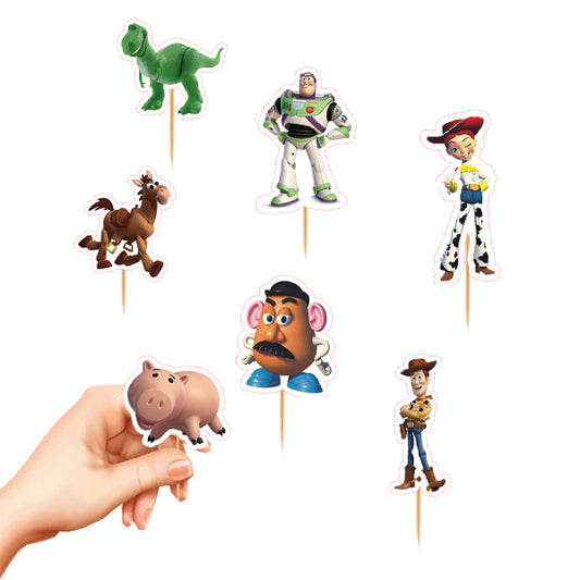 Toy Story Theme Cup Cake Topper