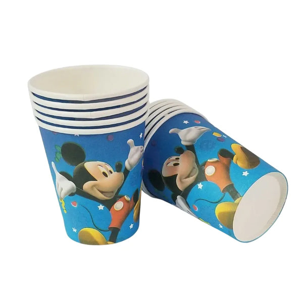 Mickey Mouse Theme Paper Cups