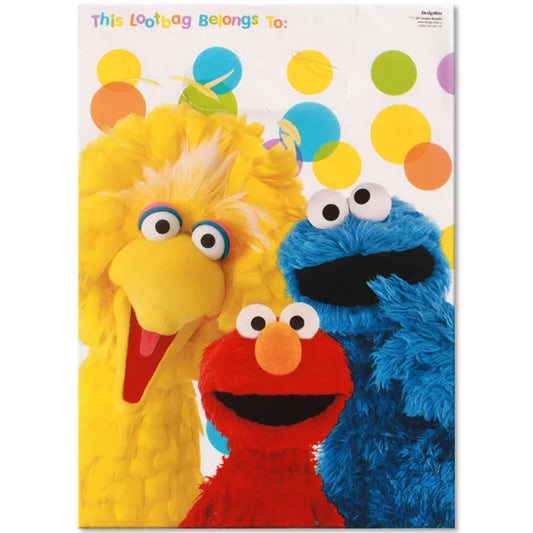Sesame Street Party Theme Loot Bags