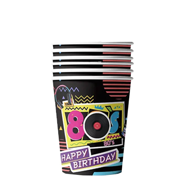 Disney '80s themed  Paper Cups