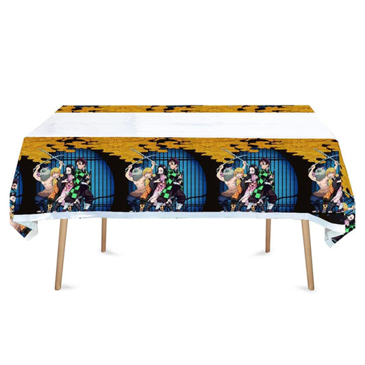 Demon Slayer Party Theme Tablecover