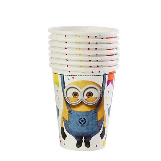 Minions Party Theme Paper Cups