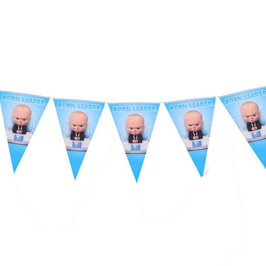 Boss Baby Party Theme Paper Plates