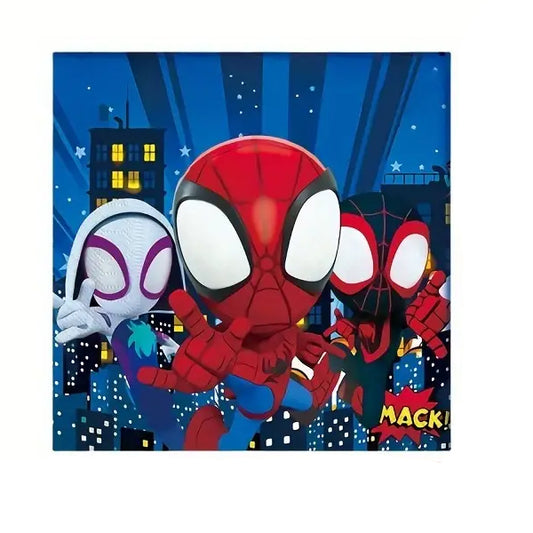 Spiderman Theme Paper Napkins