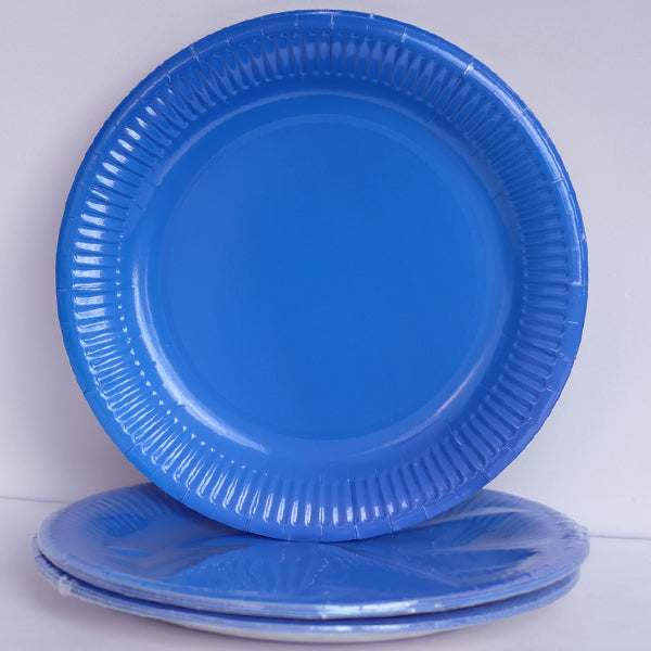 Dark Blue Paper Plates
