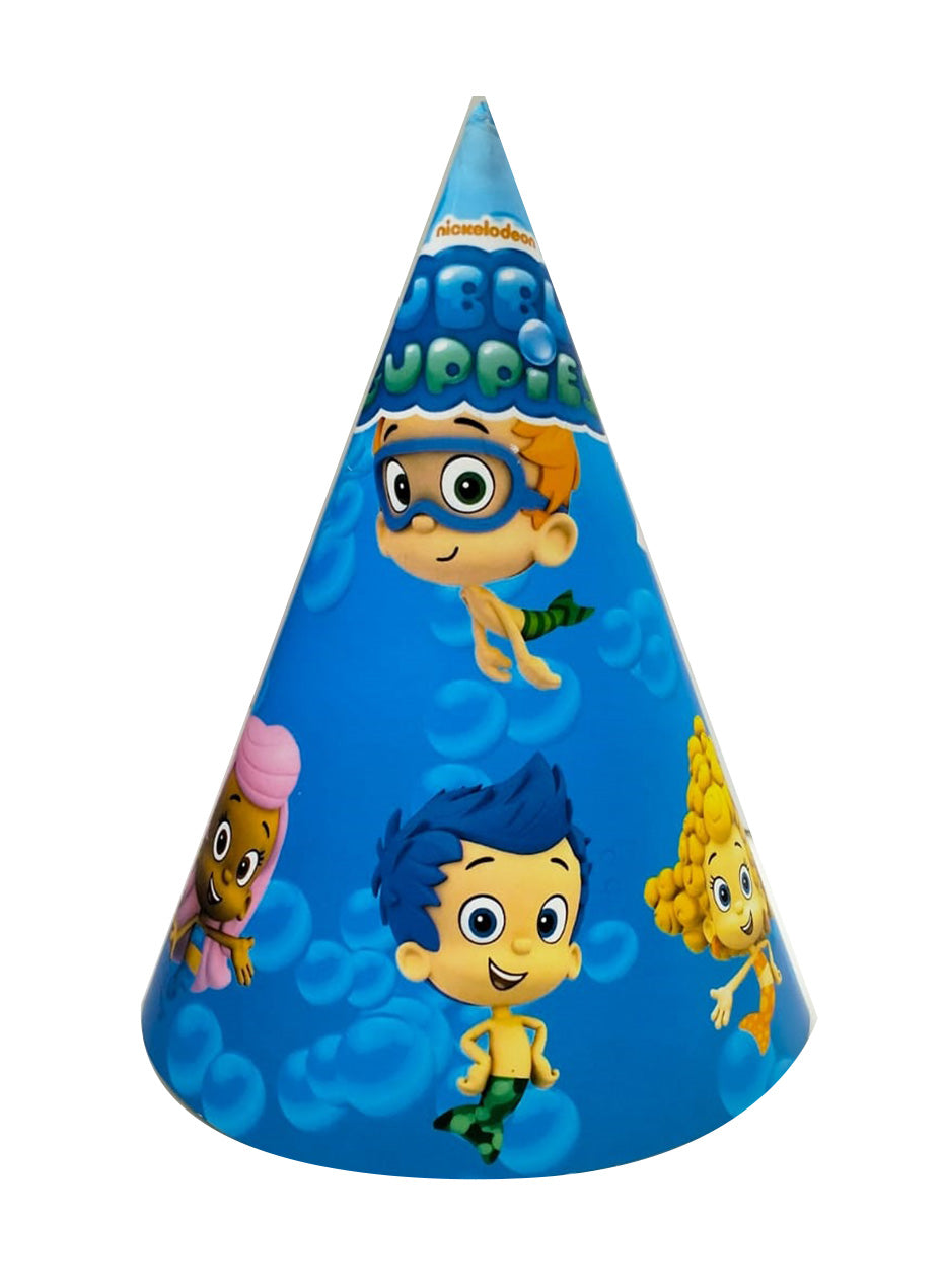 Bubble Guppies Theme Paper Hats