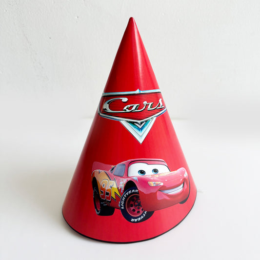 Cars Lightning McQueen Paper Hat