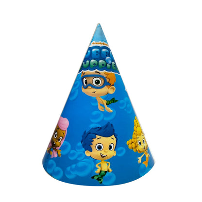 Bubble Guppies Theme Paper Hats