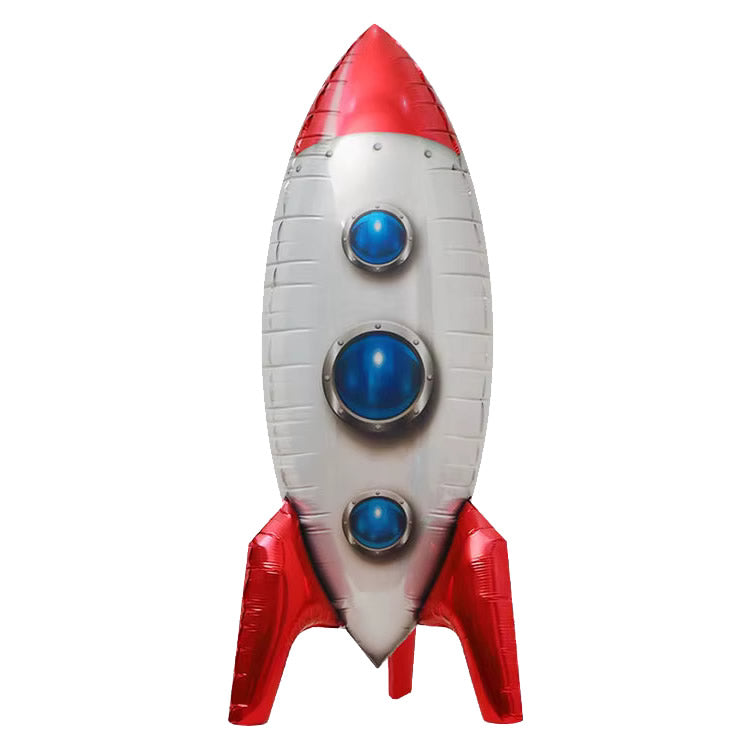 4D Rocket Foil Balloon