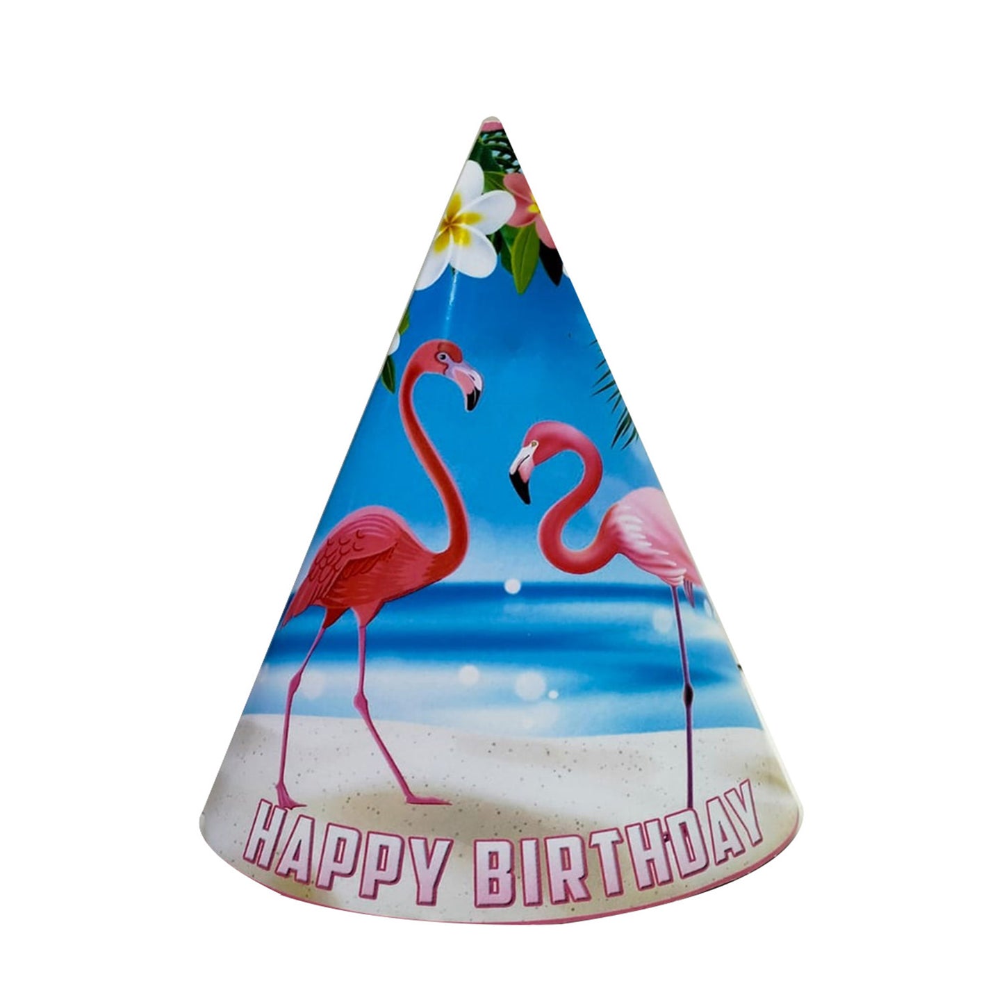 Flamingo Theme Paper Hats