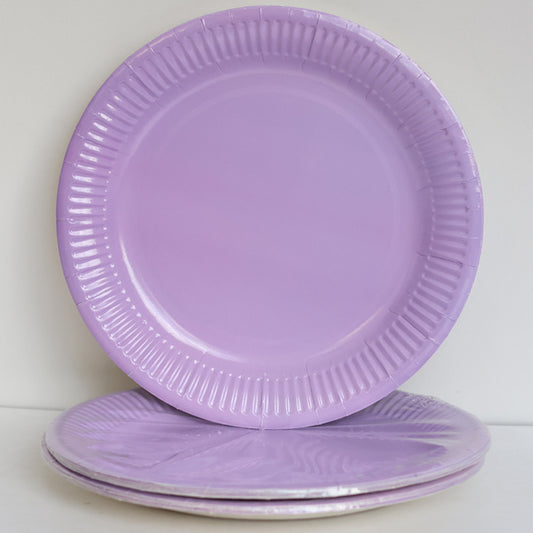 Pastel Purple Paper Plates