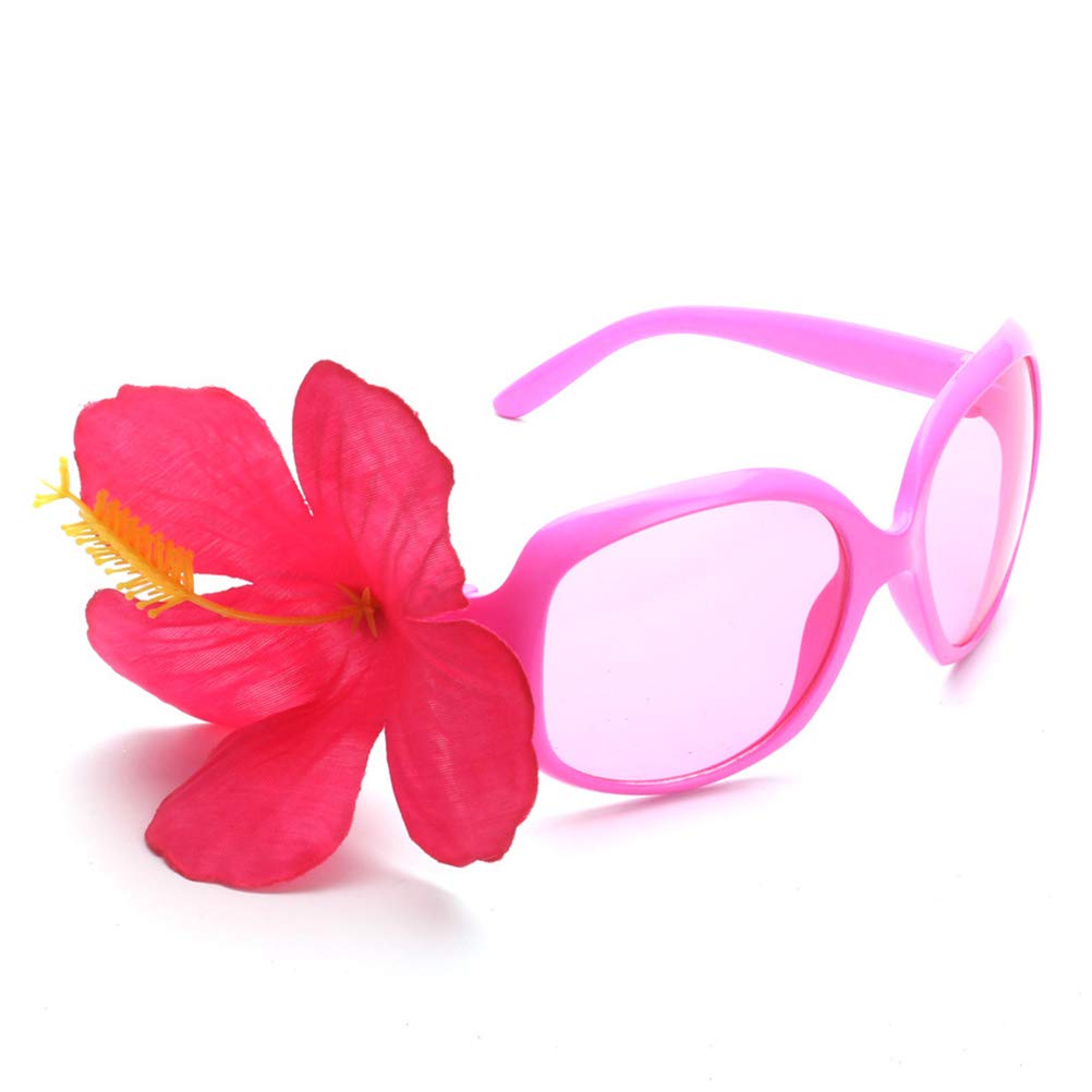 Amosfun Hawaiian Party Sunglasses