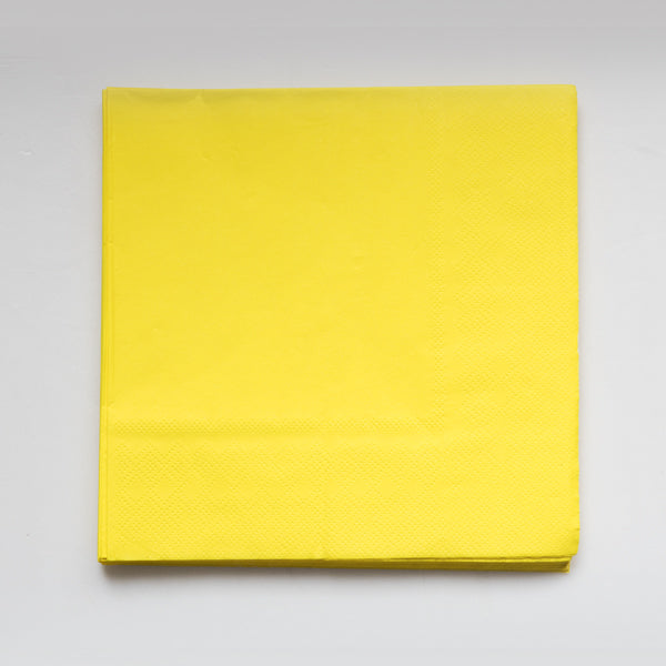 Yellow Paper Napkins