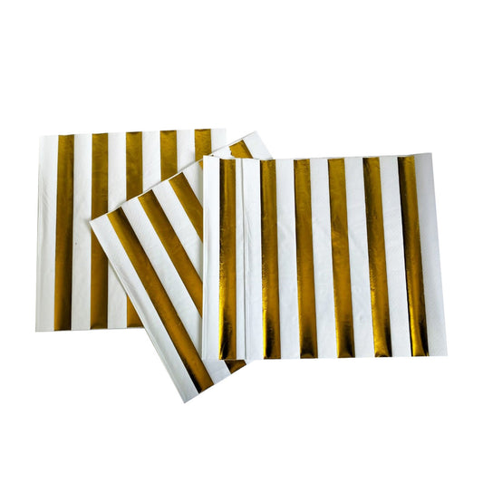 Gold Design Napkins