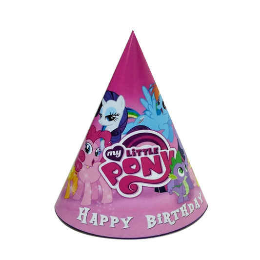 My Little Pony Theme Paper Hats