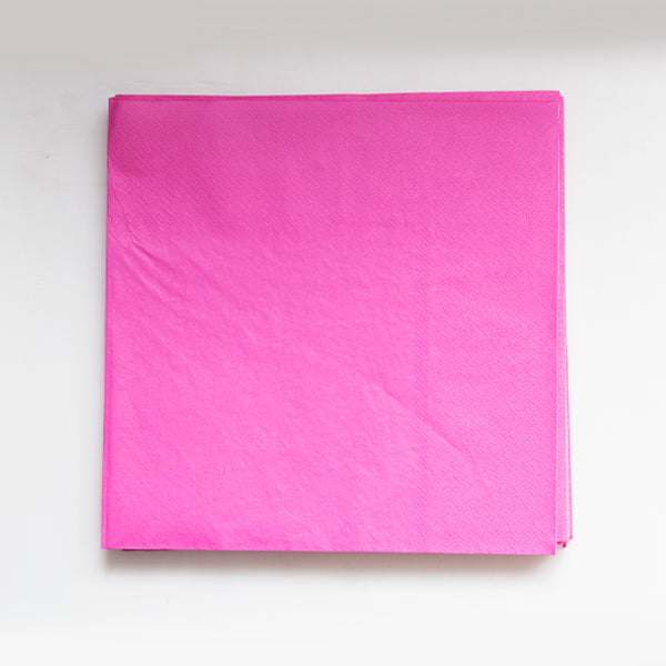 Hot Pink Paper Napkins