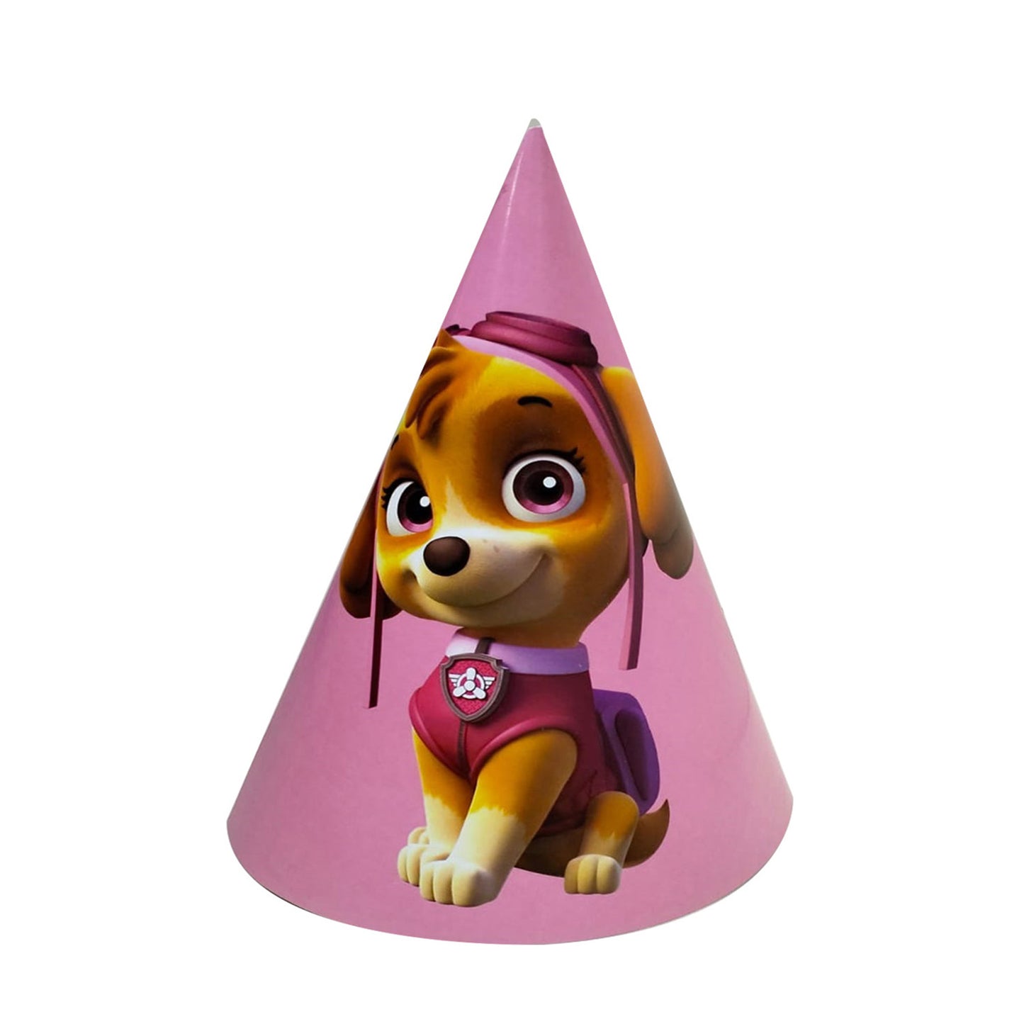 Paw Patrol Pink Theme Paper Hats