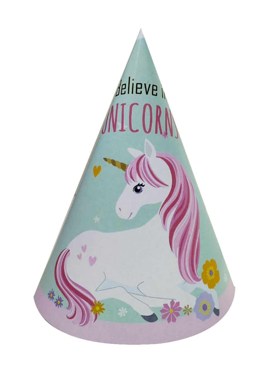 Unicorn Theme Paper Hats