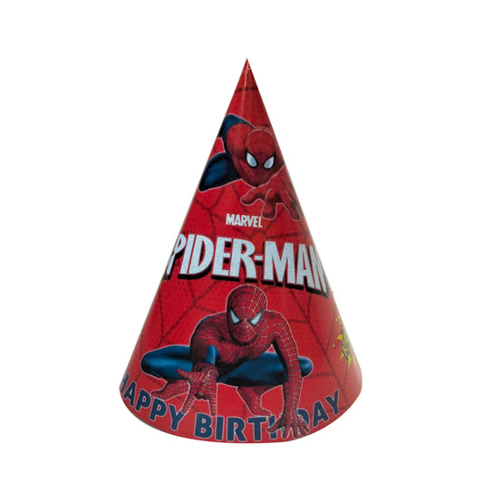 Spider Man Theme Paper Hats