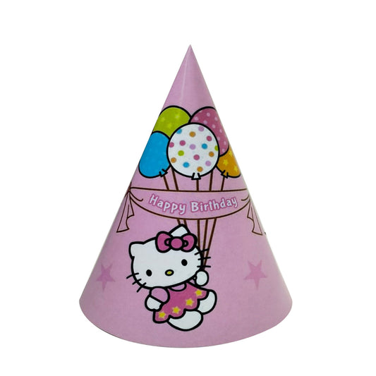 Hello Kitty Theme Paper Hats