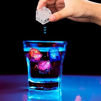 Ice Cube Multi Color Flashing Glow