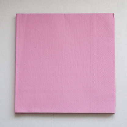 Pink Paper Napkins