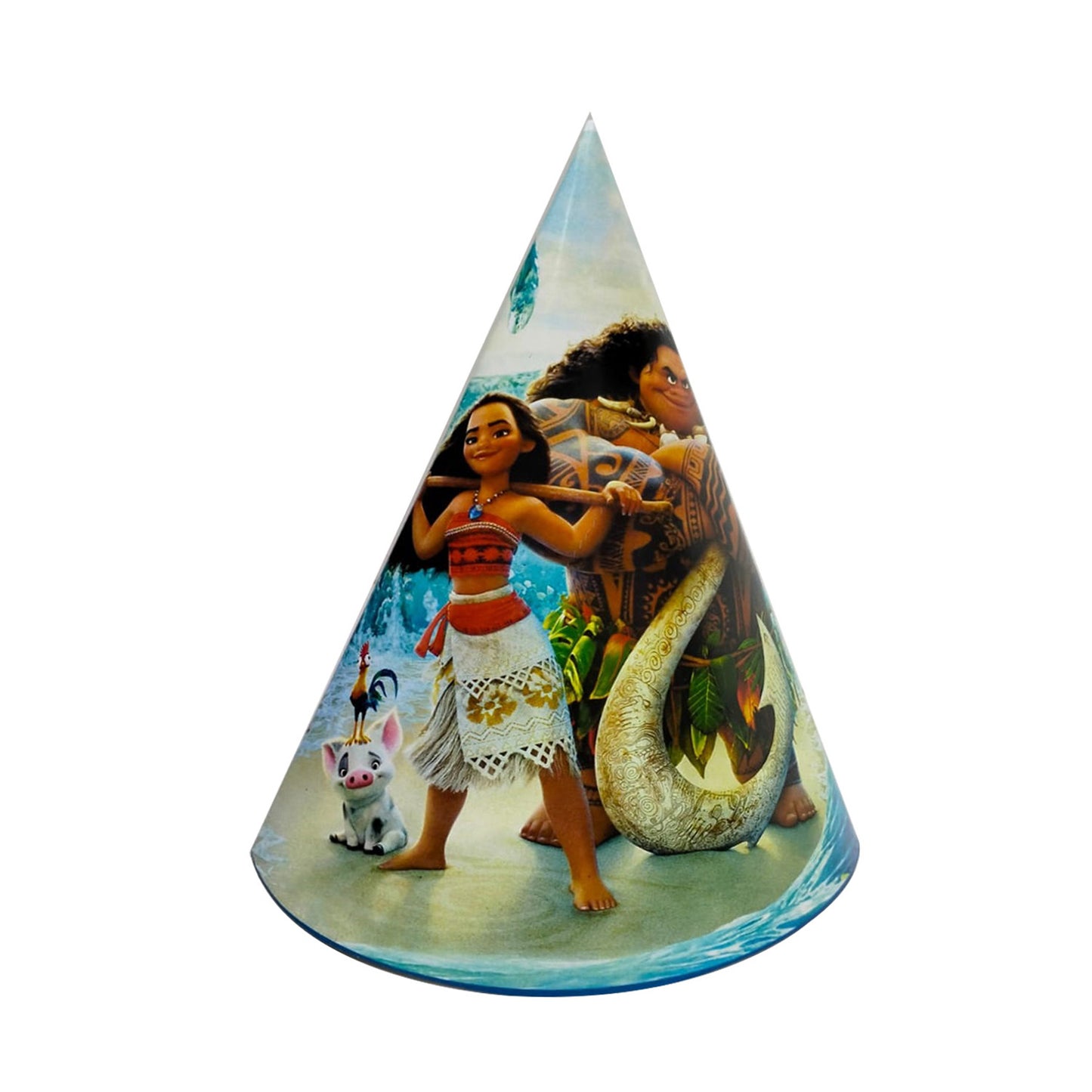 Moana Theme Paper Hats