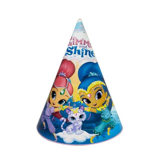 Shimmer and Shine Theme Paper Hats