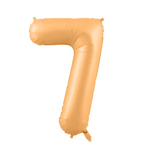 Foil Number Balloon  Skin Color  32" (Air Filling Only)