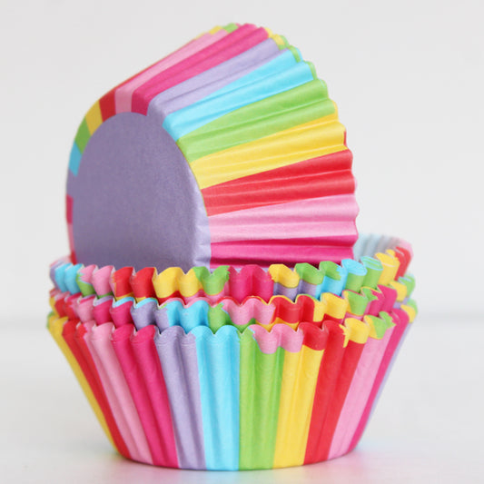 Rainbow Cup Cake Lines