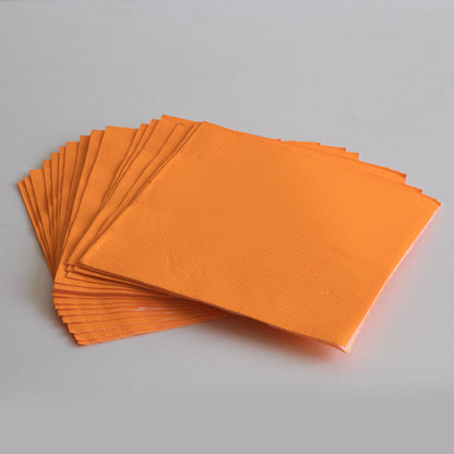 Orange Paper Napkins