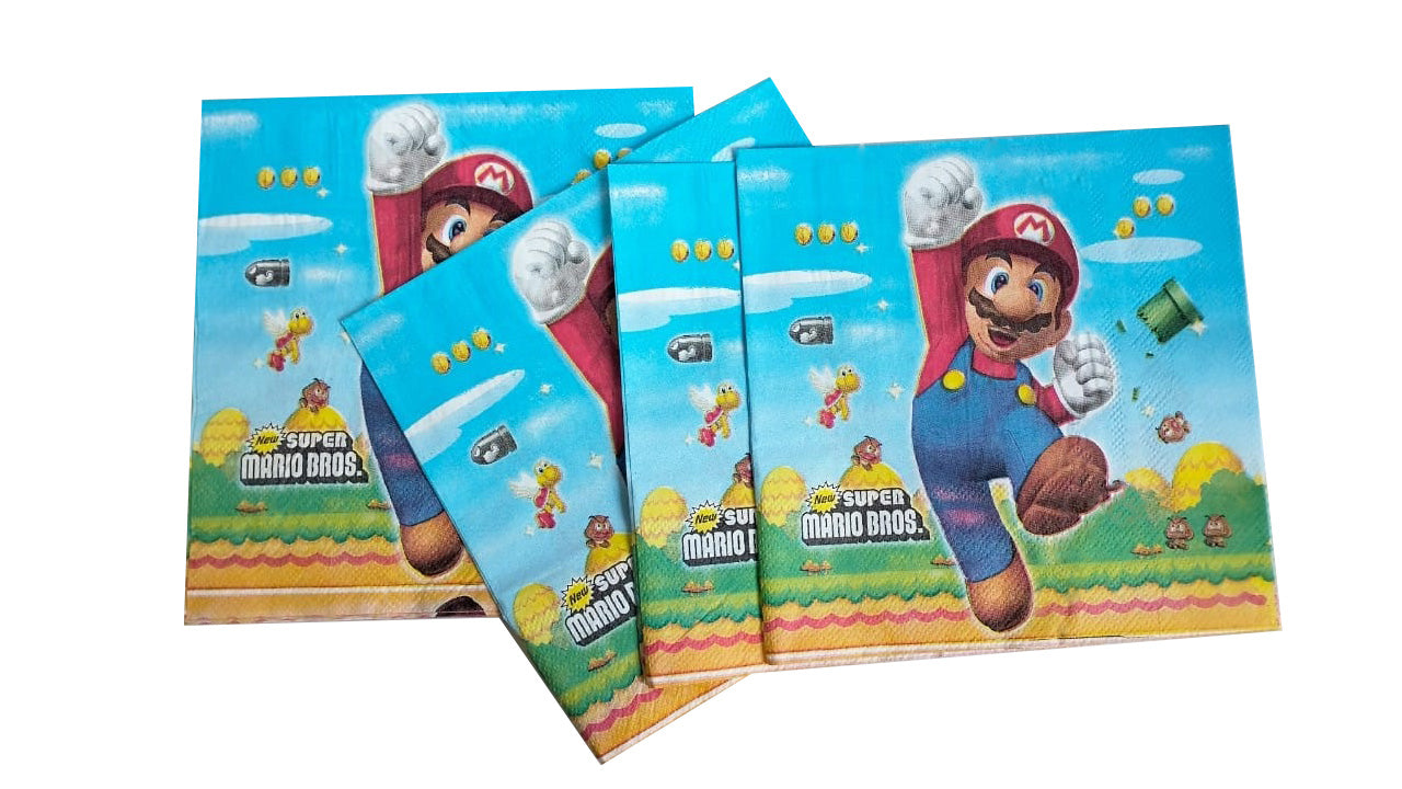 Super Mario Napkins