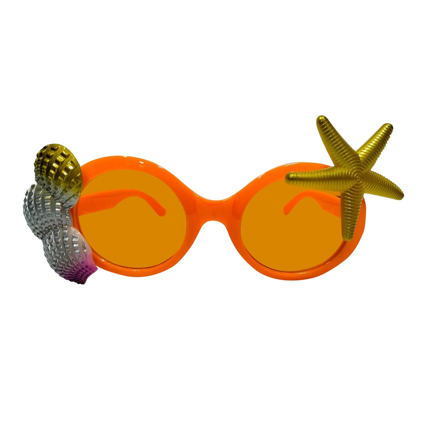 Starfish Shell Funny Glasses