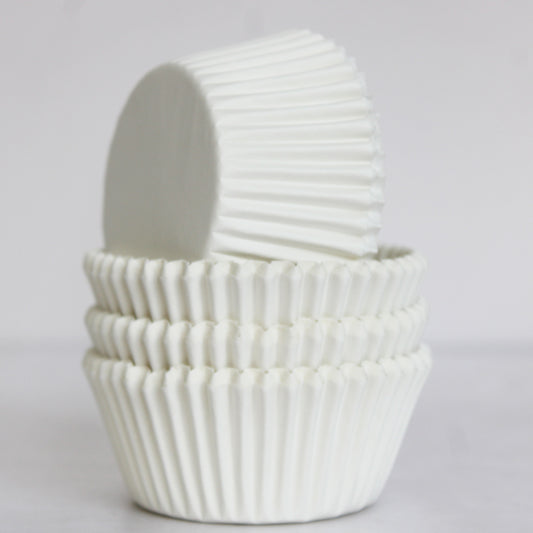 White Cup Cake Lines