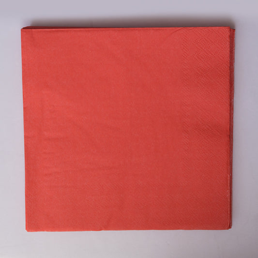 Red Paper Napkins