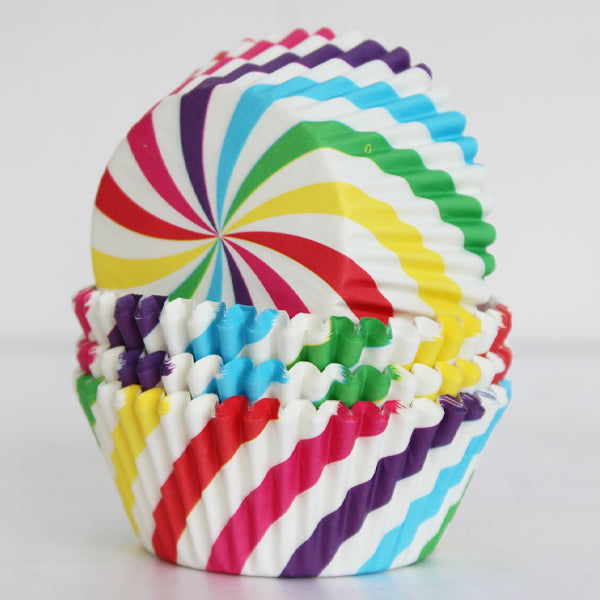 Rainbow Cup Cake Lines