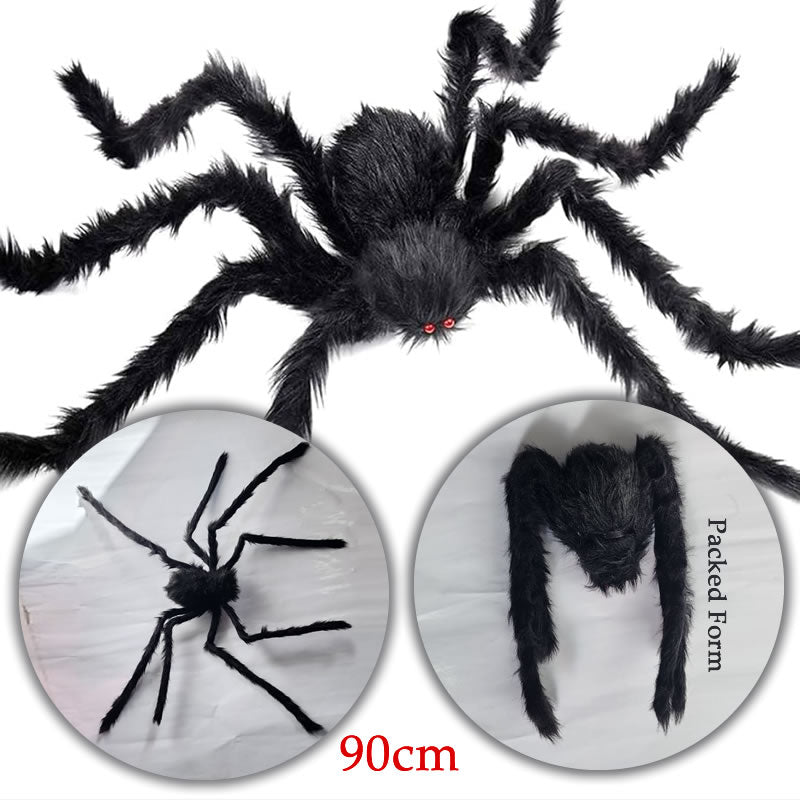 90cm Large Black Spider Prop
