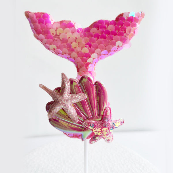 Mermaid Tail Cake Topper