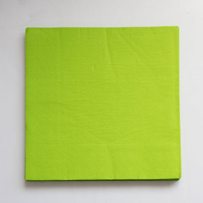 Lime Green Paper Napkins