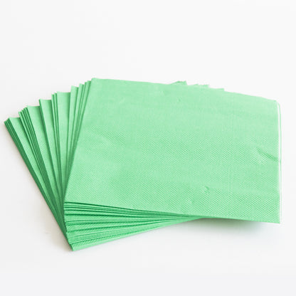 Green Paper Napkins