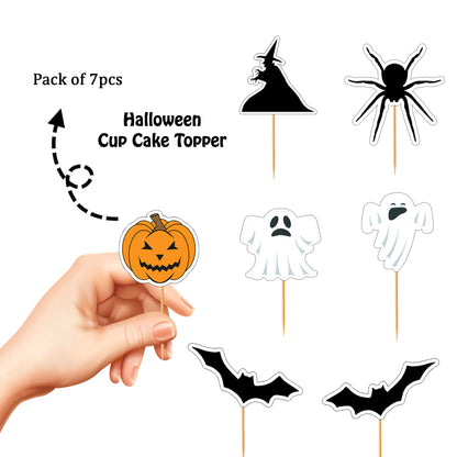 Halloween Cup Cake Topper