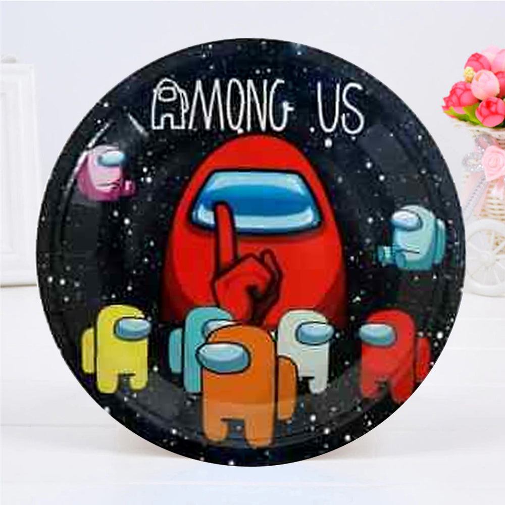 Among Us Paper Plate