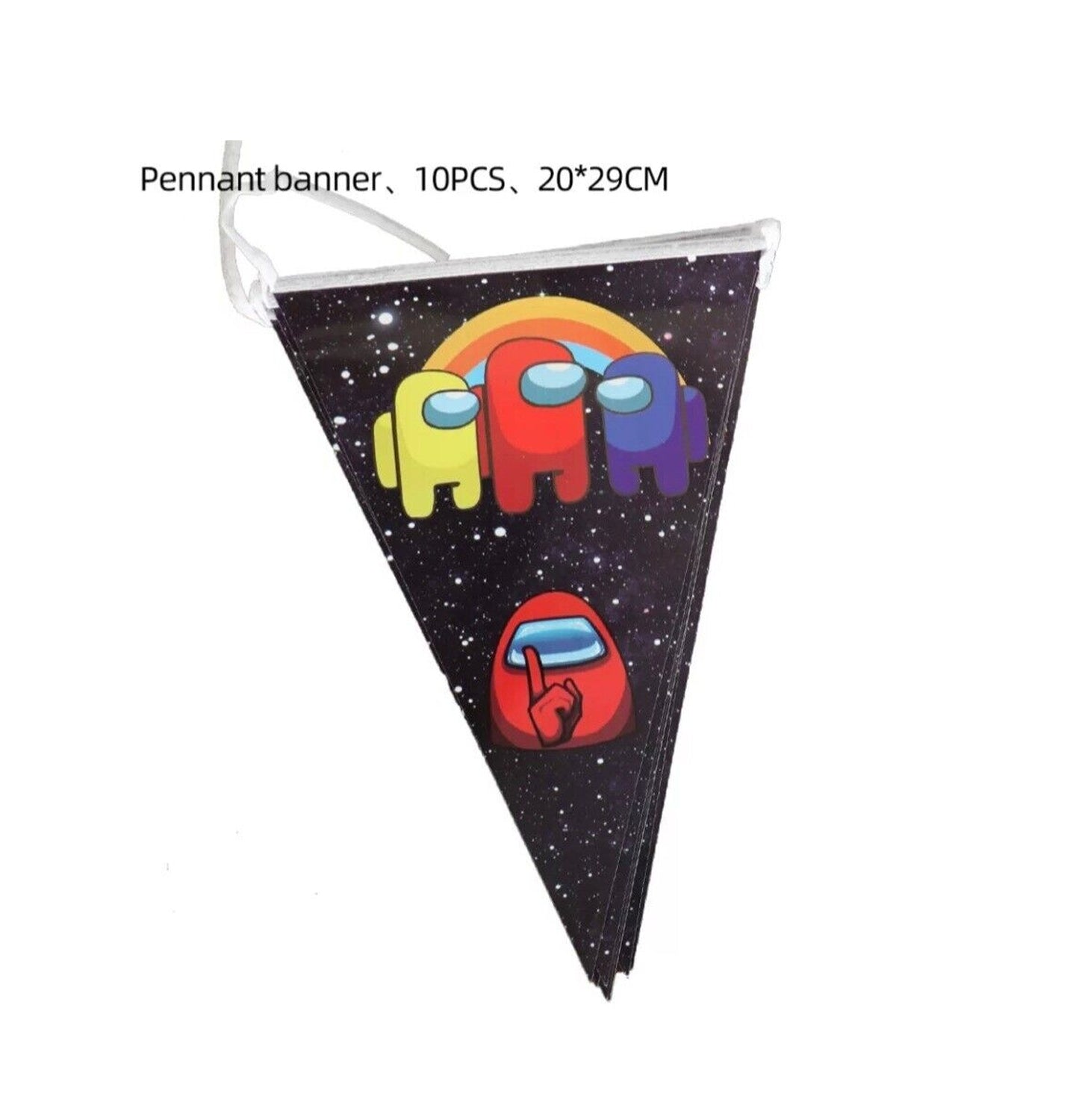 Among Us Flag Pennant