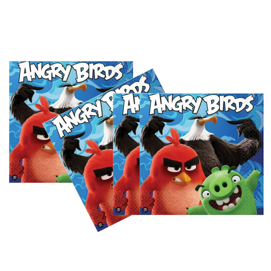 Angry Birds Theme Napkins