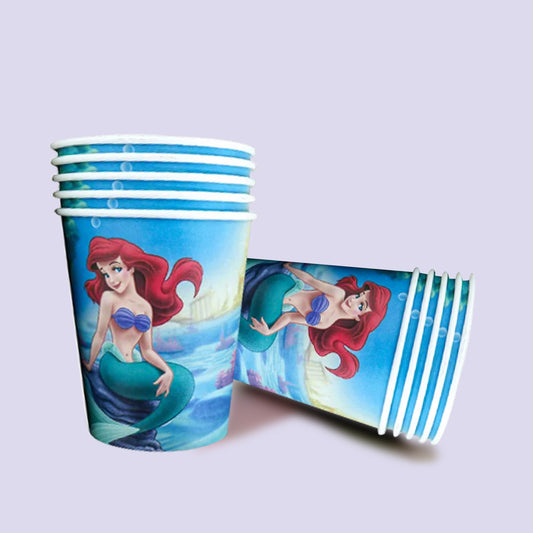 Disney Ariel Theme Paper Cup