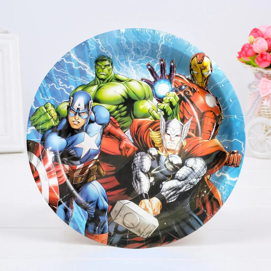 Avengers Paper Plate