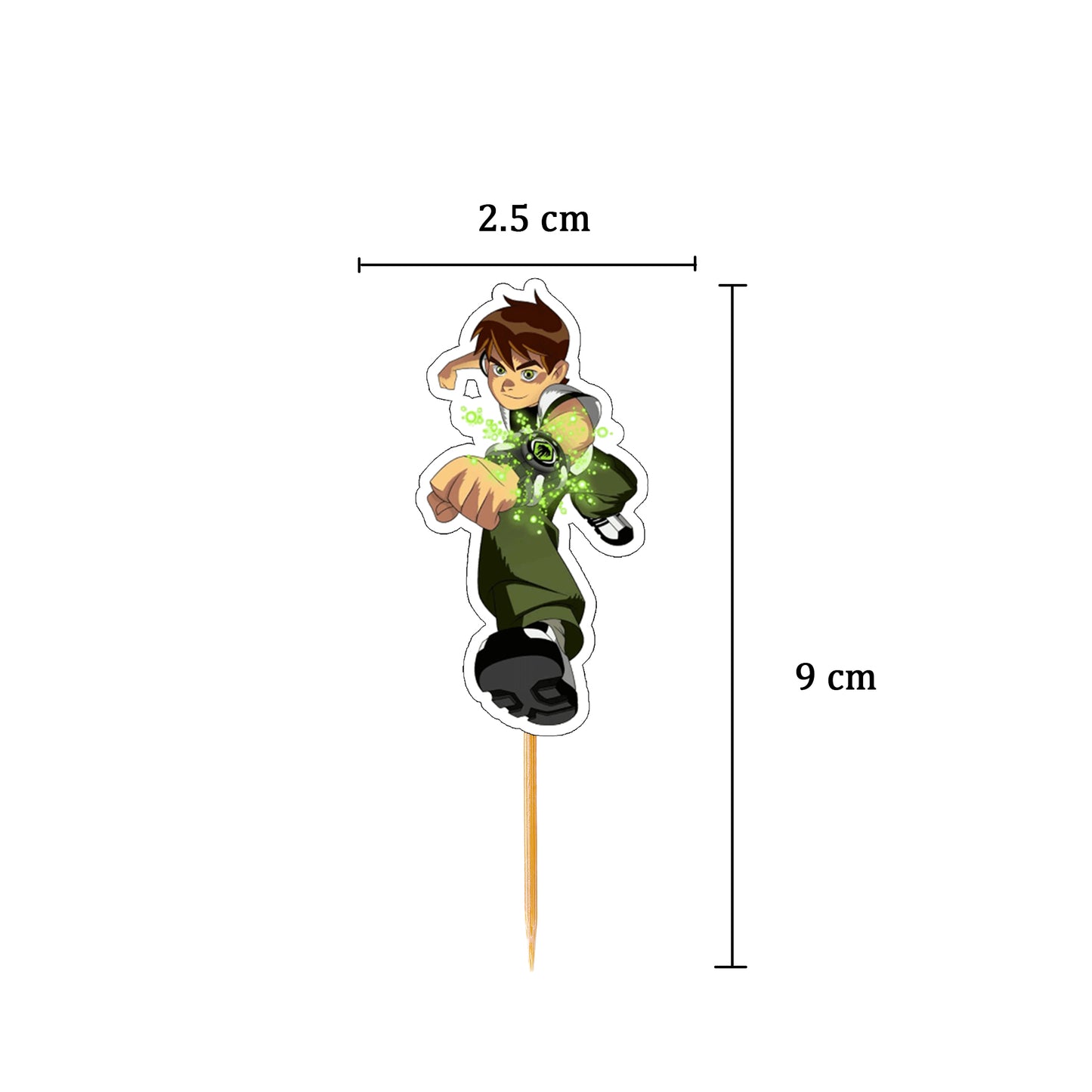 Ben 10 Cup Cake Topper