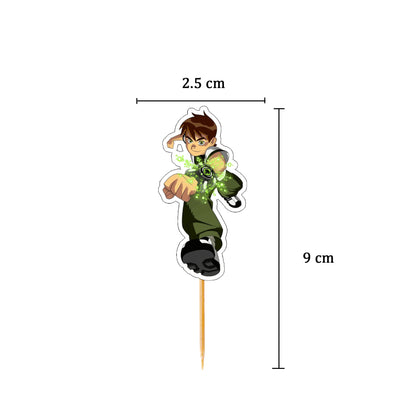 Ben 10 Cup Cake Topper