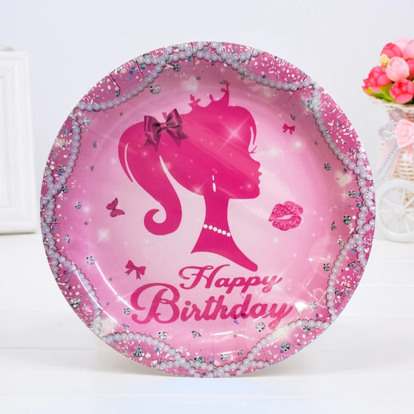 Barbie Themes Paper Plates