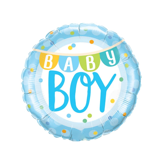 Baby Boy Foil Balloons